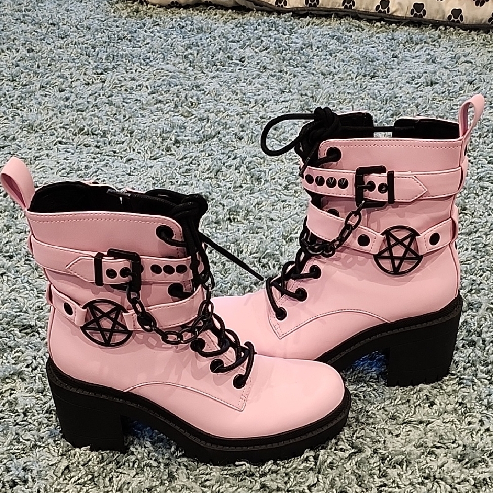 Blackcraft Pink Lilith Boot